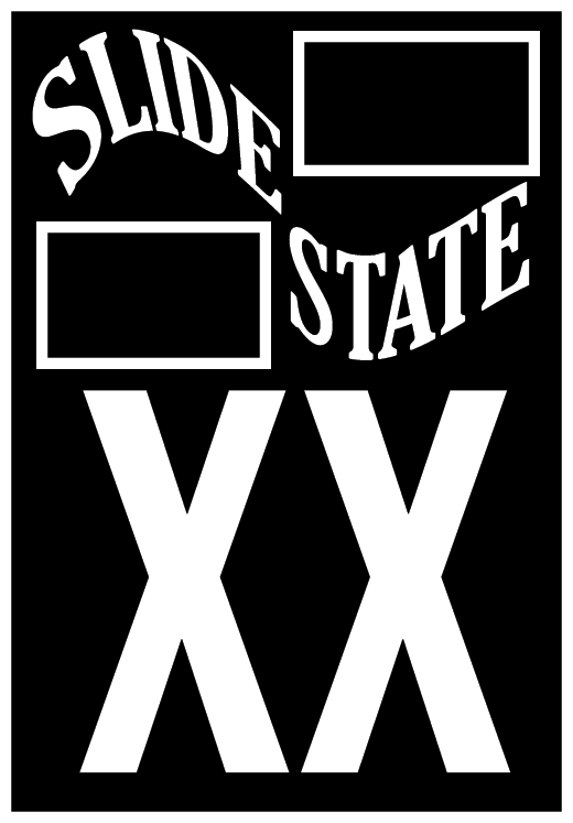 Custom Rally Number BW